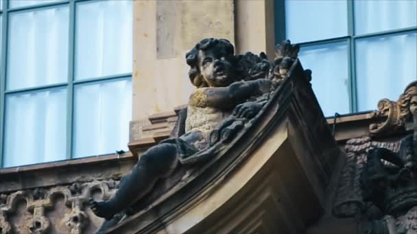 Alte Meister Bildergalerie in Dresden — Stockvideo