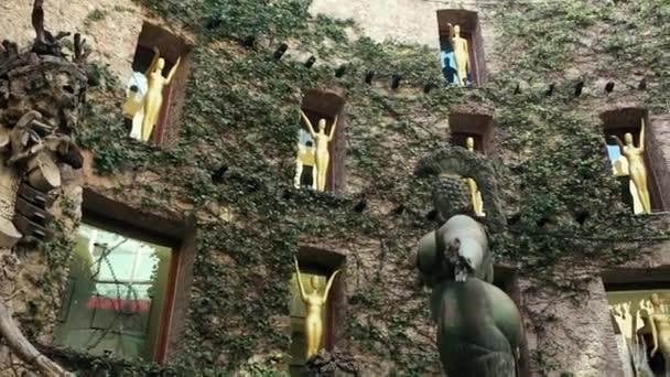 フィゲラスのダリのリセウ大博物館 — ストック動画