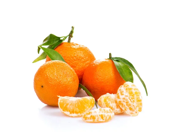 Mandalina veya mandalina meyve izole