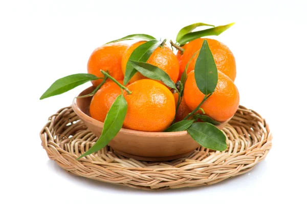 Mandalina veya mandalina meyve izole