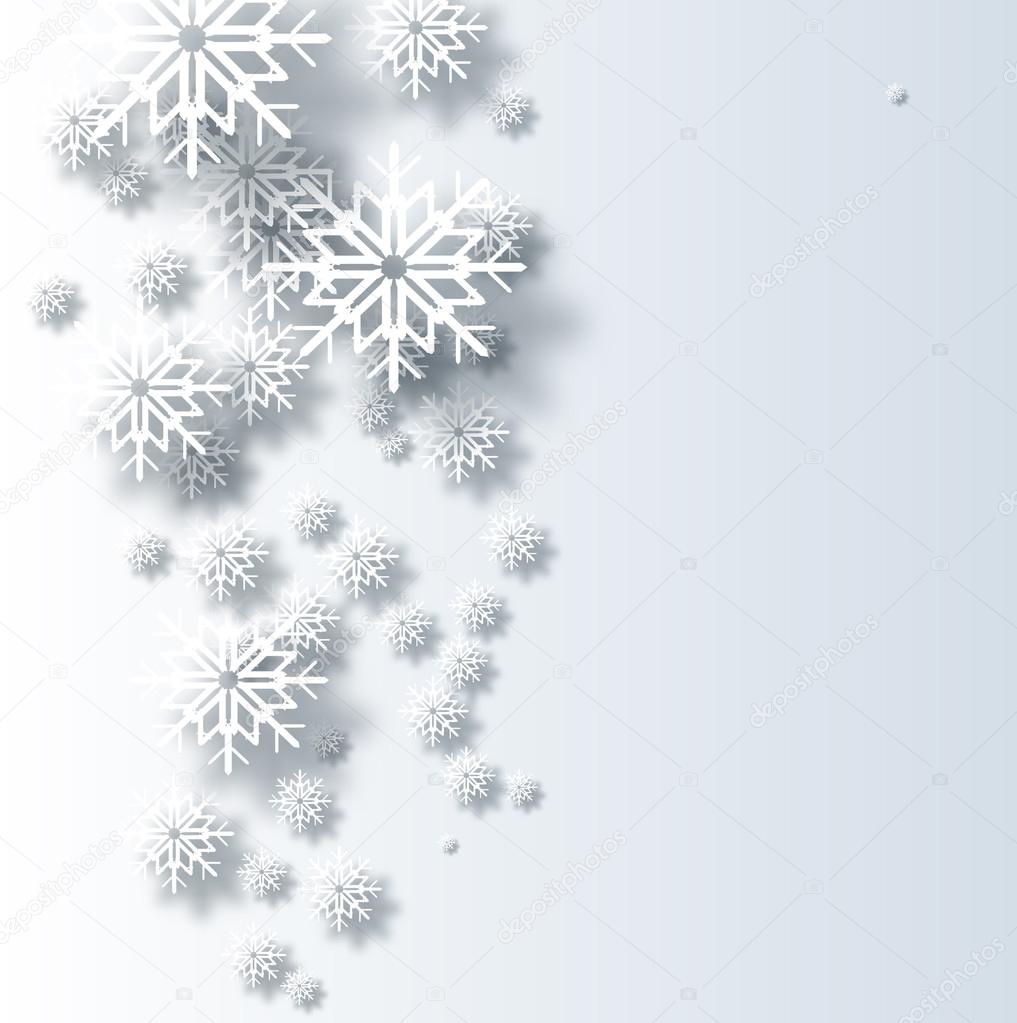 Vector winter background