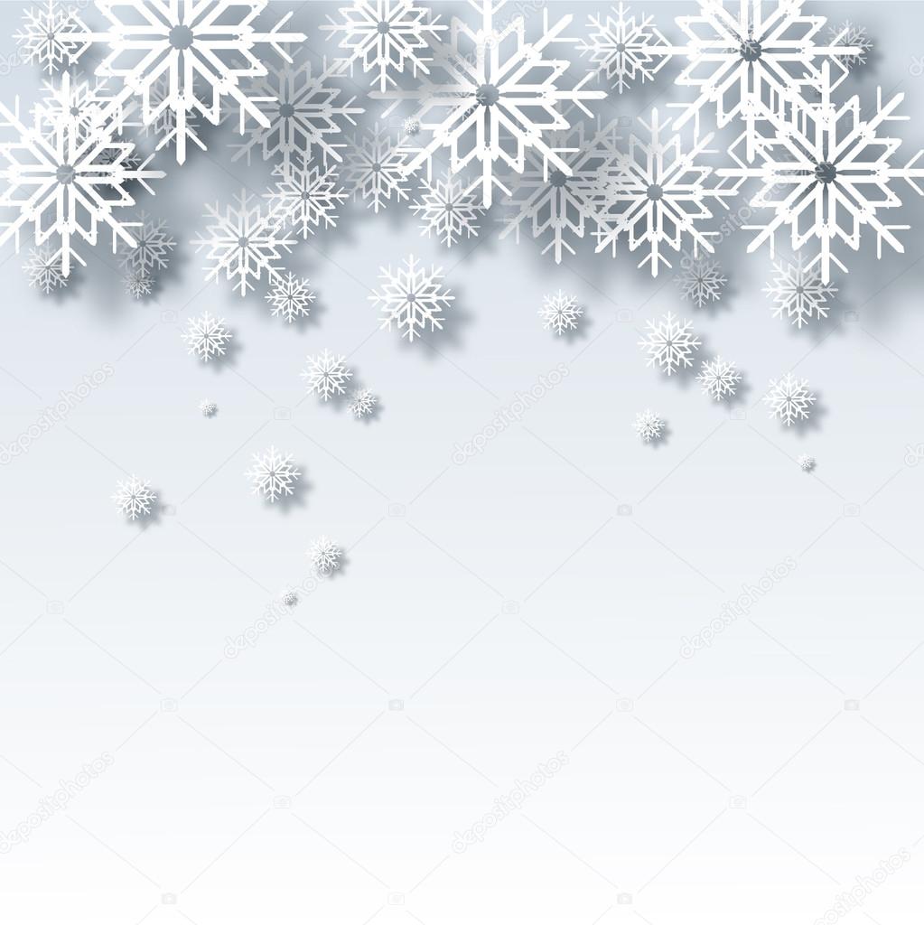 Vector winter background