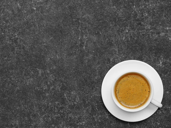 Coffee cup on wood — Stock Photo, Image