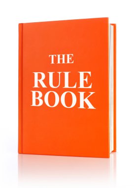 The rule book clipart