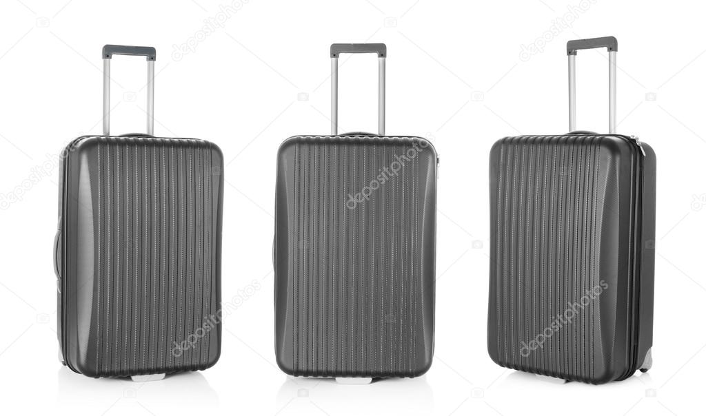 Suitcases on white Stock Photo by ©Goir 102662968