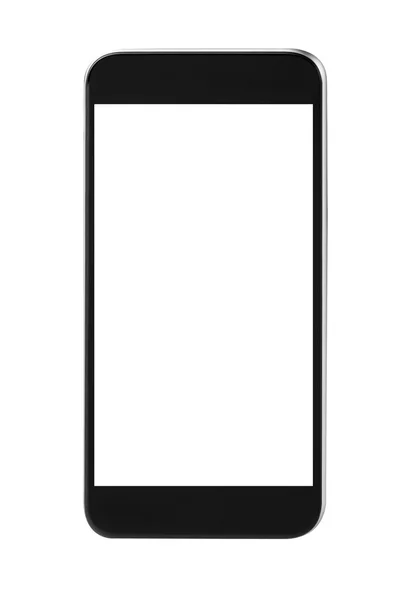 Mobiele telefoon op wit — Stockfoto