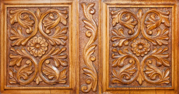 Hand carved wood — Stock Photo, Image