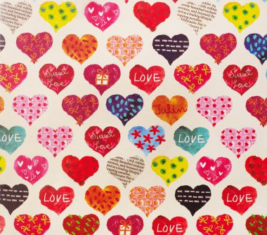 kalpleri arka plan arka plan