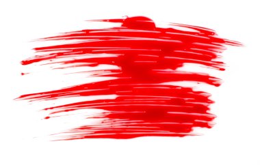 Kırmızı boya lekesi