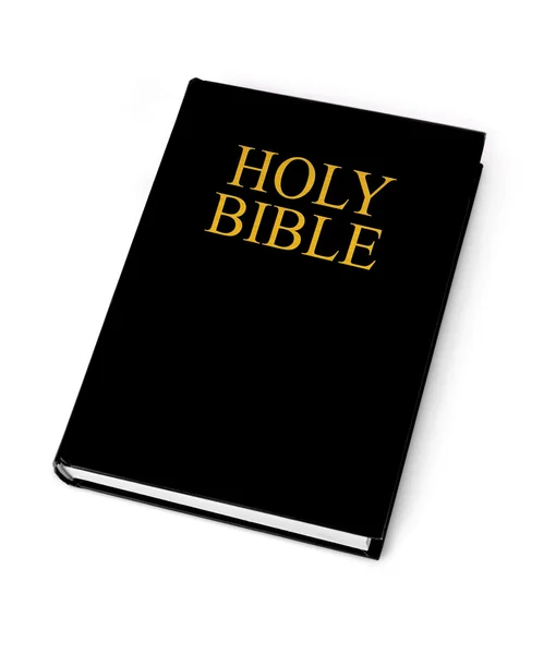 Heilige Bijbel op wit — Stockfoto