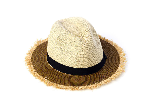 Sun hat on white