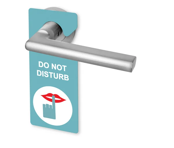 No molestar en la manija de la puerta — Foto de Stock