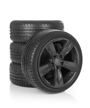 Spor tekerlek üzerinde beyaz