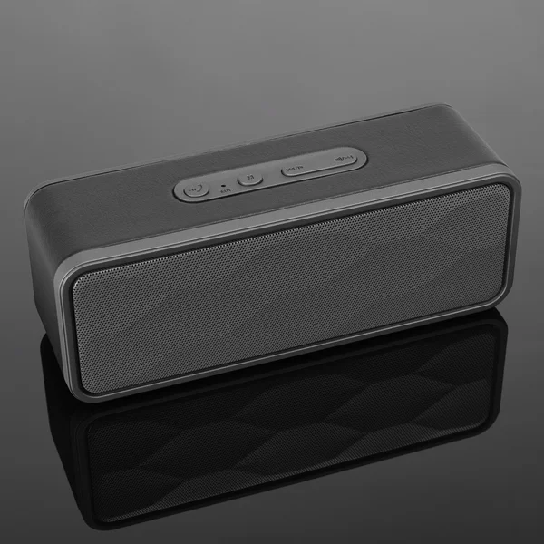 Portable speaker on white — Stock Photo, Image