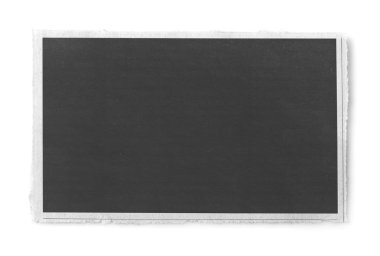 Beyaz yırtık gazete