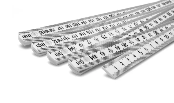 눈금자 클로즈업 — 스톡 사진