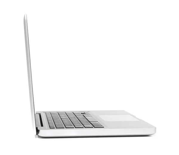 Laptop - vista lateral — Fotografia de Stock