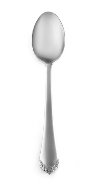 Classic spoon on white — Stock Photo, Image