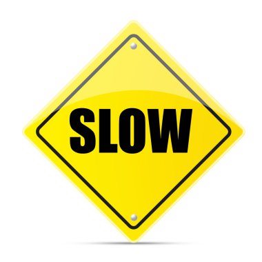 Yavaş yol levhası