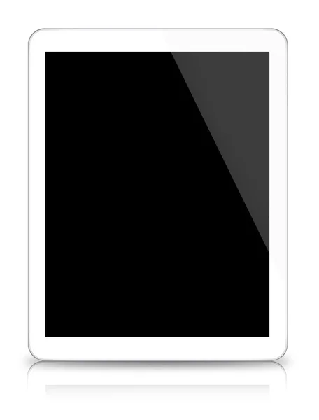 Digitale tablet op witte achtergrond — Stockfoto