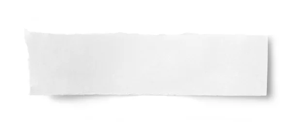 Torn paper on white — Stock Photo, Image