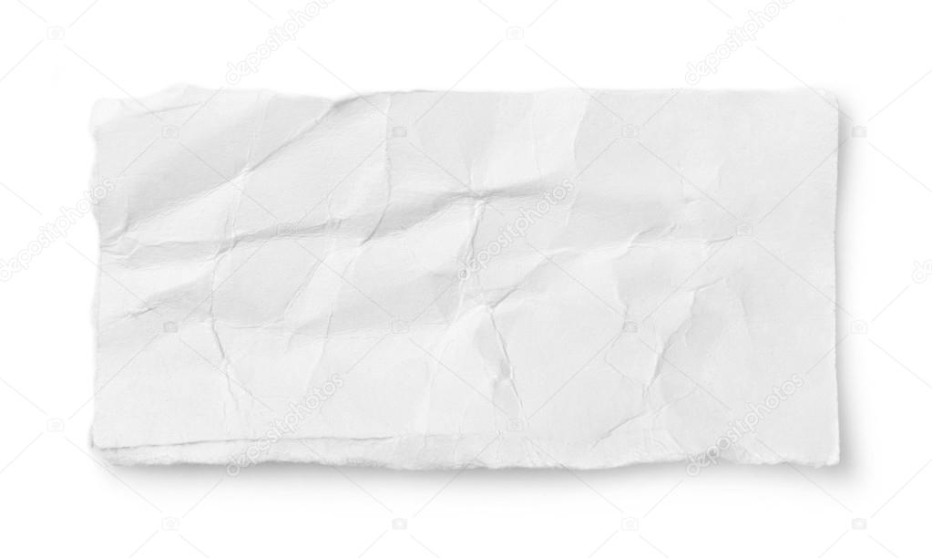 close up of a white ripped piece of paper with copyspace. torn paper  isolated transparent png 25921212 PNG