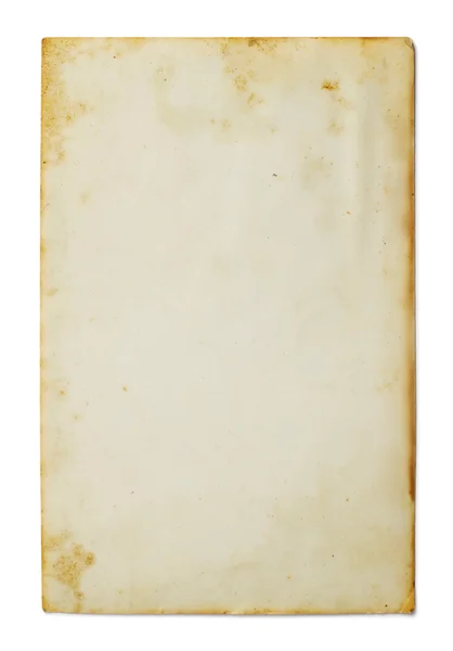 Old photo isolated on white — Stock Photo, Image
