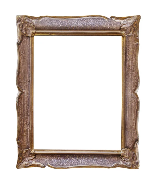Antieke frame op wit — Stockfoto