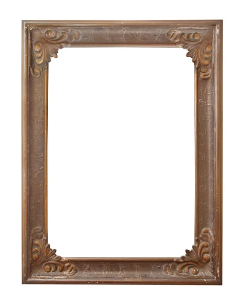 Antique frame on white — Stock Photo, Image