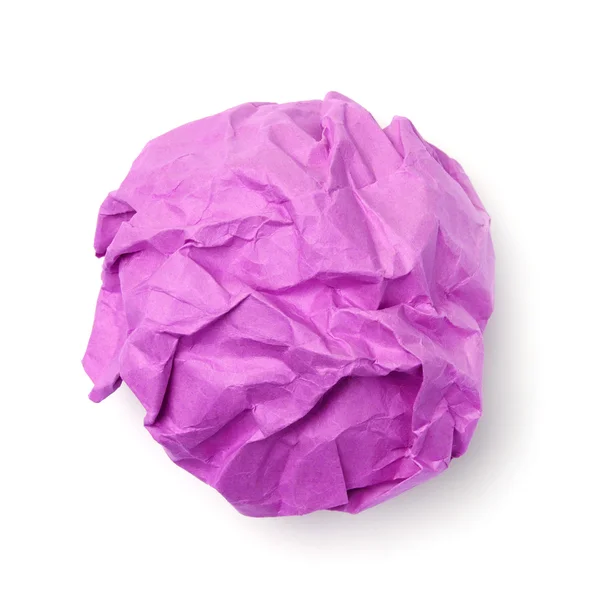 Różowy papier piłka — Zdjęcie stockowe