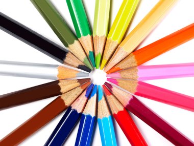 Beyaz kalem yakın çekim