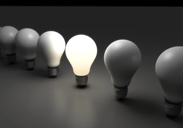 Light bulb creativity concept — Stock Photo, Image