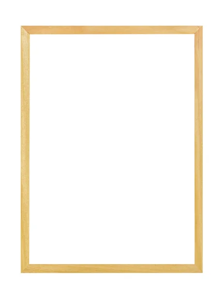 白色背景上的简单相框 — 图库照片