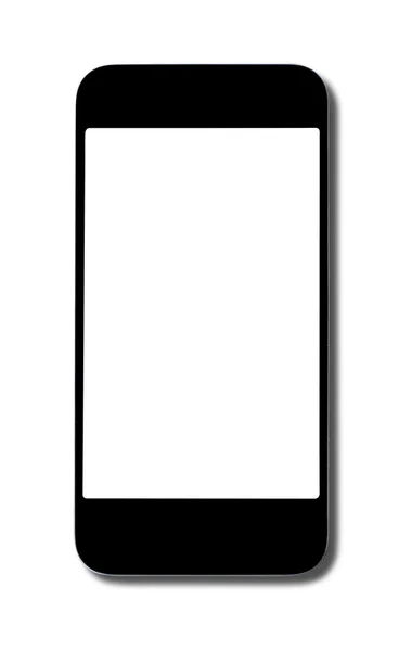 Smart phone isolated on white — Stock Photo, Image