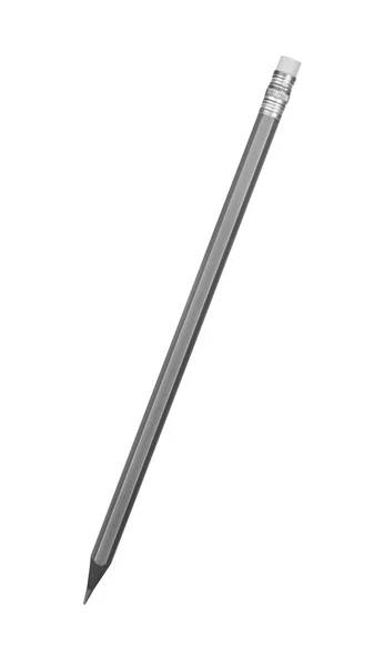 흰색으로 분리 된 연필 — 스톡 사진