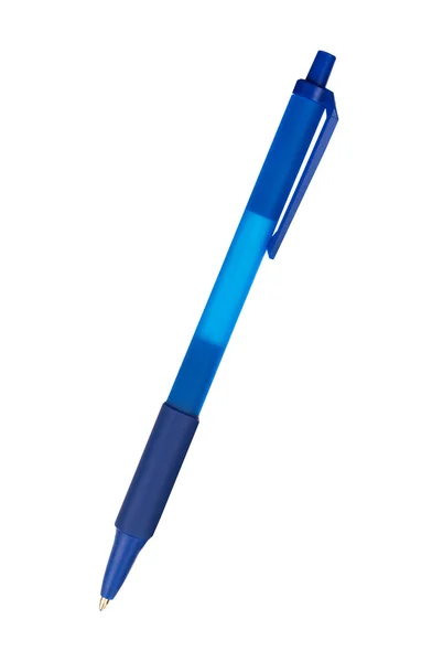 Blue pen isolated on white — Stock Photo, Image