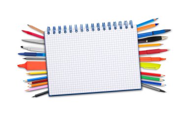 Defter, kalem, kurşun kalem