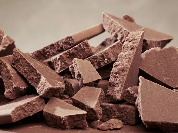 Fondo de chocolate casero — Foto de Stock
