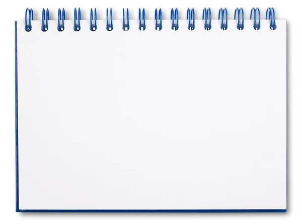 Ring binder on white — Stock Photo, Image