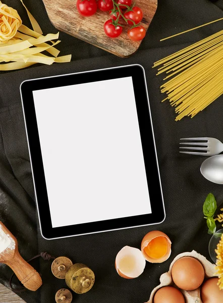 Dijital tablet ve malzemeler
