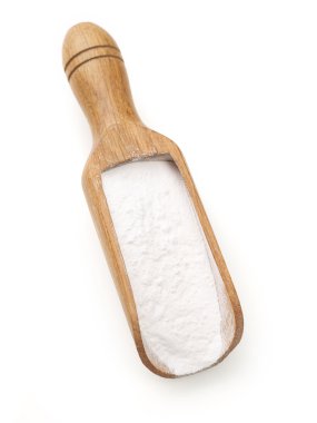 Beyaz un kepçe