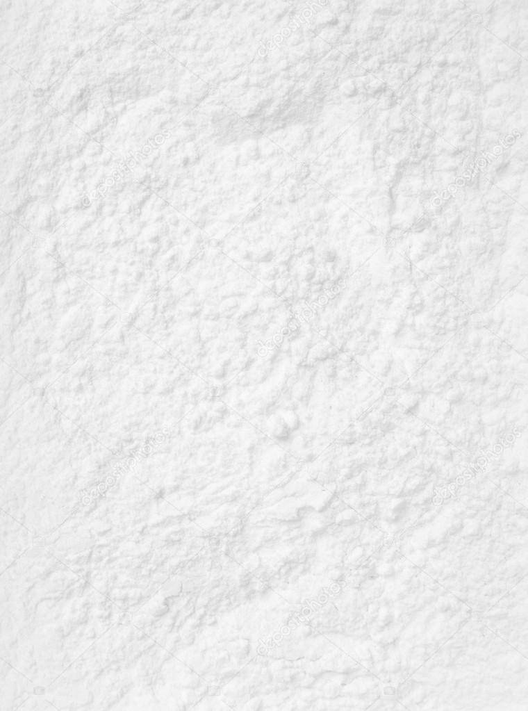 Flour background closeup