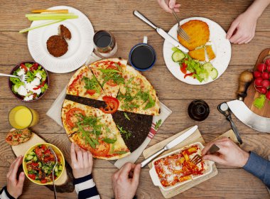 Yemekleri yukarıda noktalama