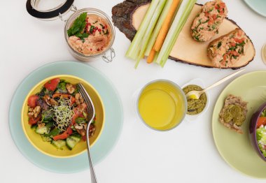 Vegan gıda tablo