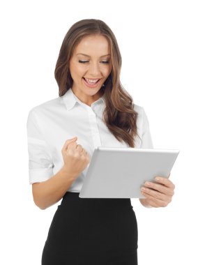 başarılı genç kadın