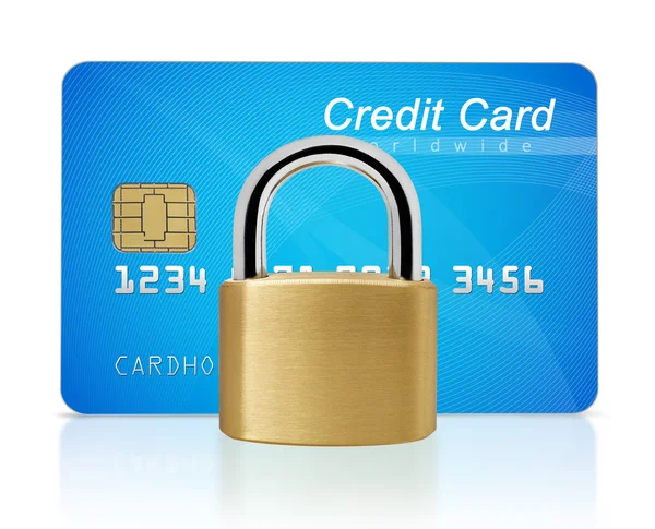 신용 카드 안전 — 스톡 사진