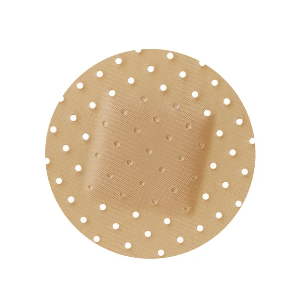 Round adhesive bandage — Stock Photo, Image