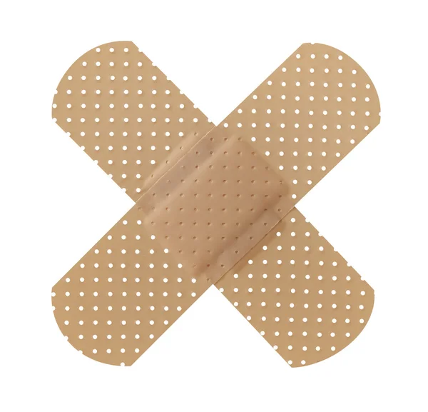 Cross adhesive bandage — Stock Photo, Image