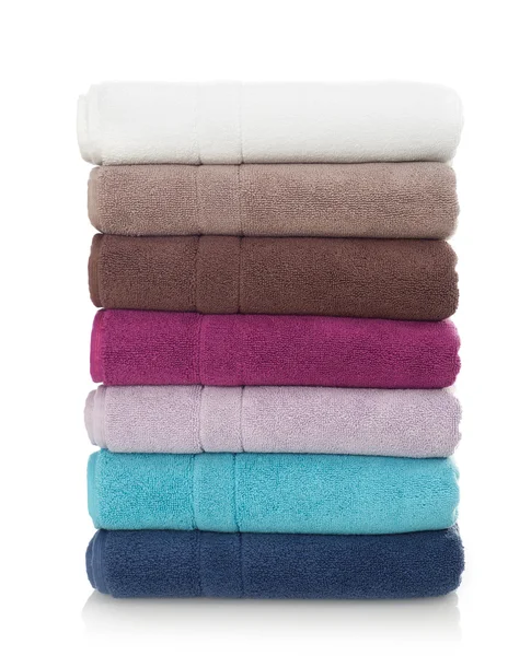 Πολύχρωμα πετσέτες — Φωτογραφία Αρχείου