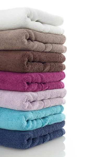 Clean towels close-up — Stock Photo, Image